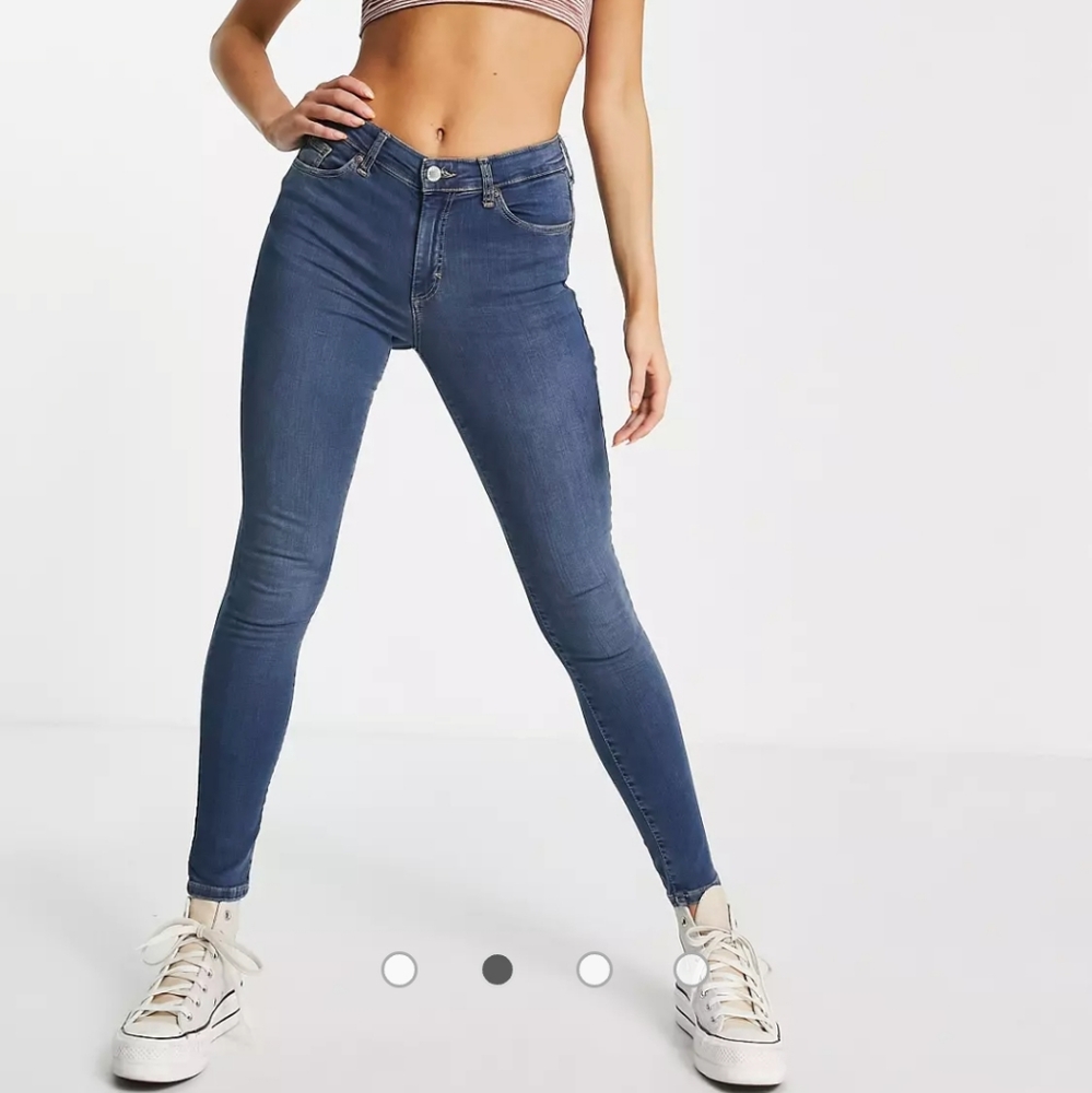 Topshop Moto Leigh Size W25 L30